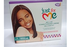 Soft & Beautiful Just For Me No Pflegendes Creme Relax Kit für Kinder (1 Anwendung)