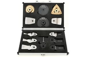 Saxton SH13CS01 Juego de cuchillas para Fein Multimaster y herramientas multiusos Bosch