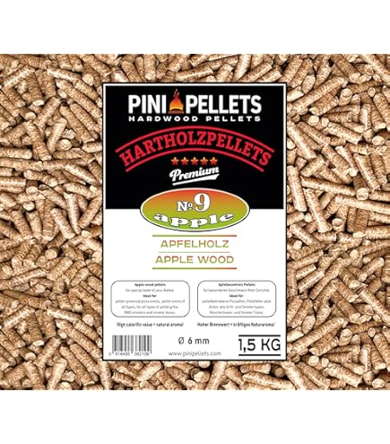 Pellet Di Noce BBQ-Toro Per Grill E Affumicatori - 1kg - Aroma Intenso E Naturale - Foto 11