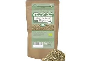 ‎DIRECT&FRIENDLY echter griechischer Bio Oregano | Origanum vulgare ssp. hirtum | direct&friendly | auch als Tee | getrocknet gerebelt (60 gr)