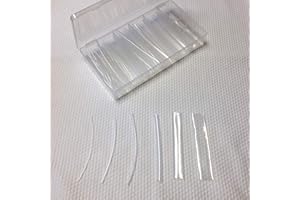 ERAY-Multimedia Assortiment de 100 gaines thermorétractables, 6 tailles, taux de rétrécissement 2:1, longueur : 10 cm, avec boîte de rangement, pour l’isolation, transparentes