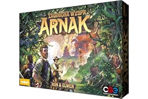 Rebel | Zaginiona wyspa Arnak | Gra planszowa | Wiek 12+ | 1-4 graczy | Czas ropzgrywki 60 min