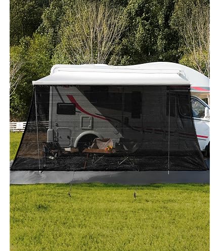 thule omnistor markise vorderwand View Blocker G2 Front 280cm Sonnenschutz Sichtschutz Windschutz Camping Reisemobil Auto & Motorrad Rahmenhöhe:39 cm Campsite HOLIDAY GREEN ***** one piece collector item