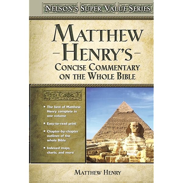 Buy Matthew Henry's Commentary on the Whole Bible, Complete 6
