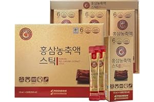 Pocheon Korean Red Ginseng Extract, 30% Ginseng Extract, Single Serving Packs - 30 Sticks (10ml x 30), Natural Immune Support, Available as Tea