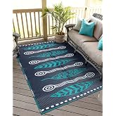 Comfort Carpet Savanna 8809 Beach Camping Picnic Garden Balcony Terrace Wicker Mat Savanna 90x180