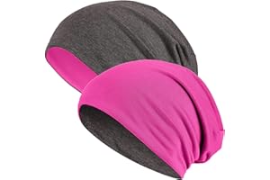 Hatstar 2in1 Reversible Damen Beanie | Damen und Herren Mütze | Baumwoll Wintermütze | weich & Warm