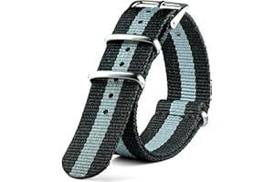 Neckarian NATO Strap 18mm 20mm 22mm 24mm Army G10 Uhrenarmband Nylon Military Watch Band für Männer Frauen