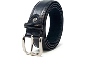 Ossi Hommes 32mm pantalon classique ceinture -en 6 couleurs