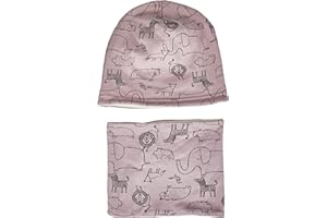 Boomly Autunno e Inverno Carino Neonato Bambino Spessa e Calda Outdoor Sciarpa del Cotone Cappello con Sciarpa Set Sciarpa e Berretto