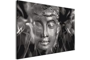 murando - Peinture par Numéros Adulte DIY 60x40 cm - Avec Cadre, Peintures Acryliques et Pinceaux - Tableau à Faire Soi-Même Loisir Créatif Maison Décoration Murale -Bouddha n-A-0569-d-a