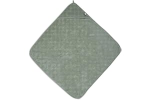 Jollein Kapuzenhandtuch Frottee 75x75 cm - Ash Green