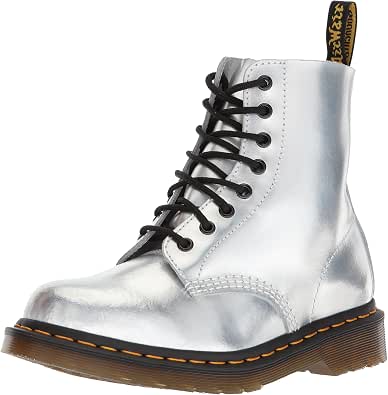 Dr. Martens Pascal Im, Stivaletti Donna, Argento (Silver Lazer 073), 43 EU  : Amazon.it: Scarpe e borse