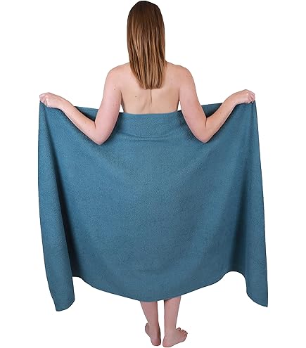 Telo Doccia Bassetti 100x150 Cm - Spugna Cotone 430g/m² Super Assorbente (Bianco) - Foto 6