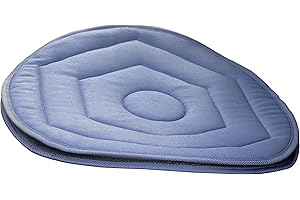 Homecraft, coussin rotatif souple,rembourré sur la partie supérieure, s'utilise sur les sièges de voiture,chaises et lits,coussin de mousse orthopédique pour soulagement de la pression du bas du dos