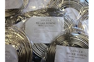 Clarik 3/16" X 25 Ft Cupro Nickel (Kunifer) Brake Pipe 1 Roll