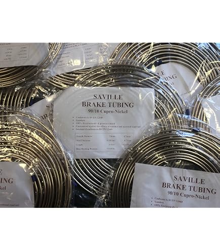 AB Tools M10 X 1mm Steel Male Brake Pipe Union Fittings – For 3/16" Pipe (10 Pack)