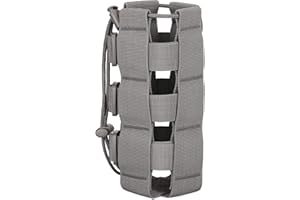 Yakmoo Soporte/Portador para Botella de Agua Impermeable Estilo Militar Táctico 900D Nylon Molle Sistema Bolsa de Botella Ajustable 300ml-800ml al Aire Libre