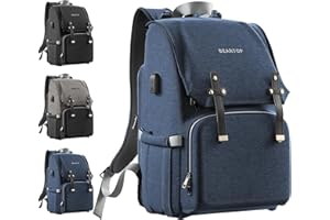 BEARTOP Bolso carro bebe & mochila bebe incl. cambiador | moderno | pañaleras para bebes niña, mochila carro bebe | con compartimento húmedo & aislado, mochila bebes para pañales y biberones