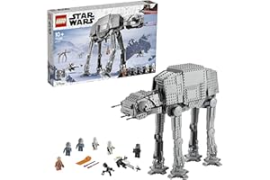 LEGO 75288 Star Wars at-at: Jouet de Construction Galactique avec 6 Minifigurines, Inclus Luke Skywalker et Sabre Laser, Cadeau pour Enfants Fans de Star Wars de 10-12 Ans