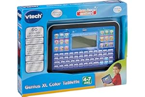 Vtech - 155205 - Ordinateur Pour Enfant - Tablette - Genius Xl - Noir - Version FR