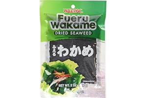 Wel-Pac - Fueru Wakame (Dried Seaweed) Net Wt. 2 Oz. (Pack of 4)