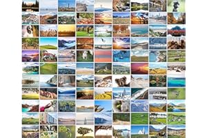 Bear and Bee 100 Landschaftspostkarten mit 100 verschiedenen Motiven Postkarten Landschaften (100 Fotokarten)