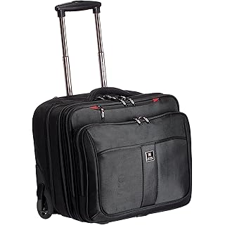 Swiss Military Polyester 45 liters Black Laptop Trolley Bag (LTB-3)