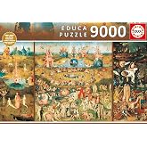 Educa 14831, Zevk Bah&ccedil;esi, 9000 Par&ccedil;a Yapboz Yetişkinler ve 14 Yaşından B&uuml;y&uuml;k &Ccedil;ocuklar i&ccedil;in, Hieronymus Bosch
