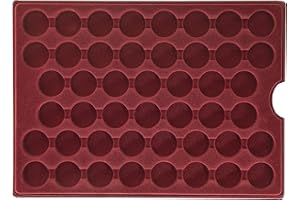 MC.Sammler Tableau pour 46 pièces - 31 mm de diamètre.