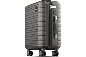 Travely Premium kabinväska 56x45x25 cm – passar för EasyJet, Jet2, British Airways m.fl. | 36 L kabinväska med smidiga hjul och praktiskt TSA-lås, resväska