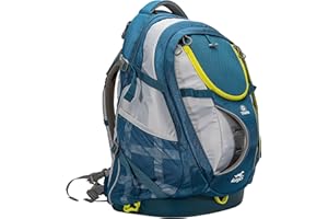 Kurgo G-Train Sac à Dos de Transport pour Petits Chiens et Chats, Sac de Voyage et Randonnée avec Fond étanche, Encre Bleue