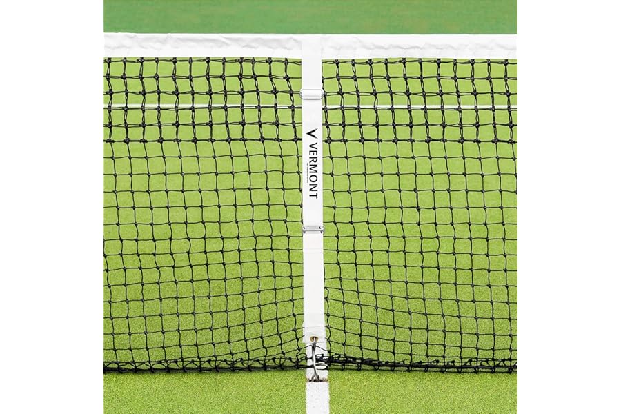Vermont Tennis Net Centre Strap [ITF Regulation] | Premium-Grade Nylon Strap – Compatible With All Nets