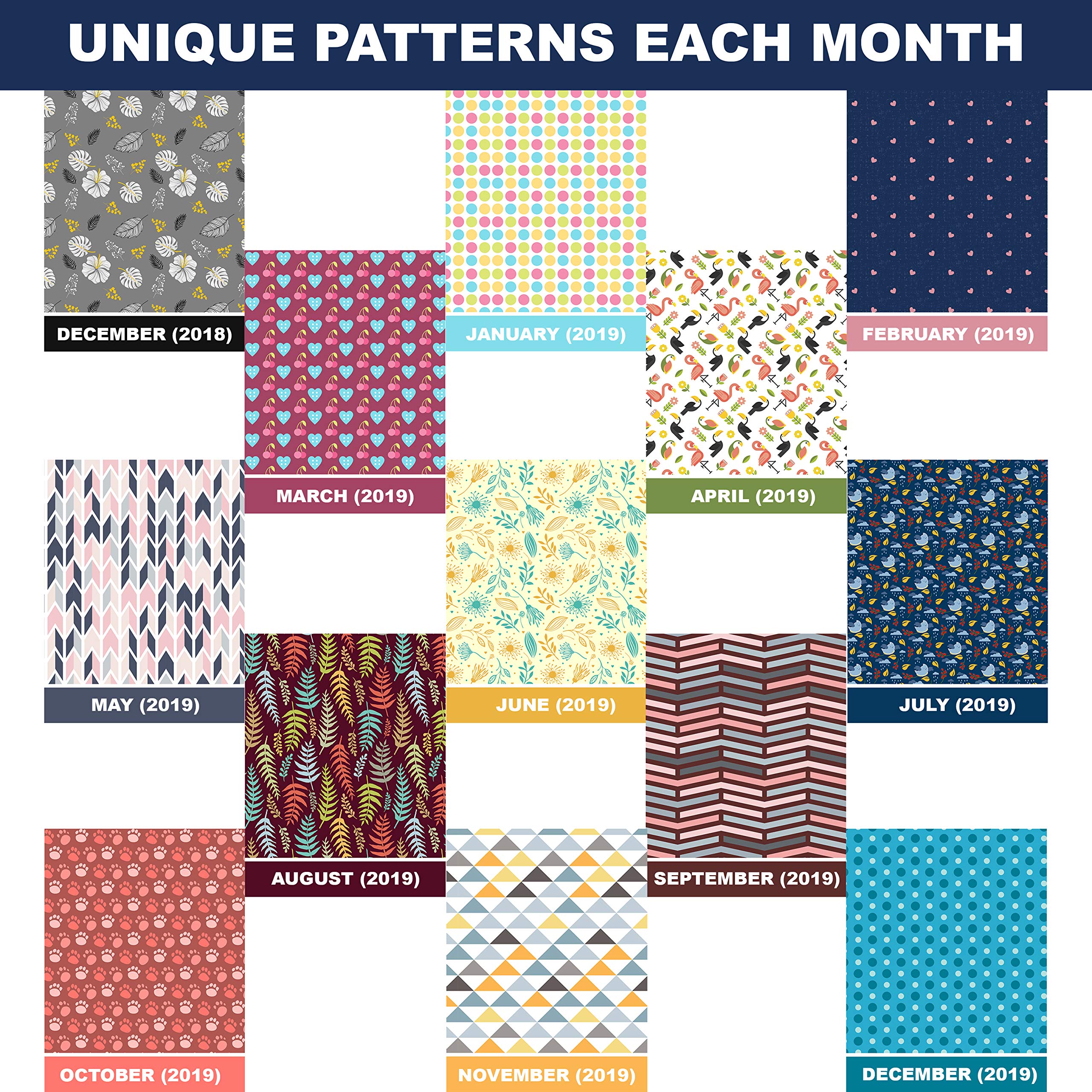 Calendario Da Tavolo 20182019 Da Belle Vous Grande Planner