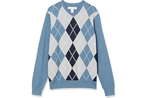 Amazon Essentials Homme Pull à Col en V (Disponible en Grandes Tailles et Grandes Longueurs)