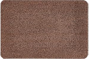‎ANDIAMO andiamo Fußmatte innen Samson – waschbare Schmutzfangmatte für den Innenbereich – rutschfeste & saugfähige Fußmatte aus Baumwolle, 40 x 60 cm, Braun