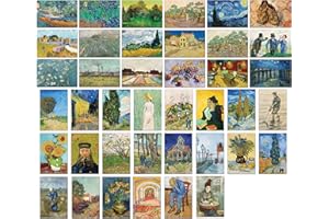 Bear and Bee 40 diverse cartoline artistiche di Van Gogh, ognuna unica