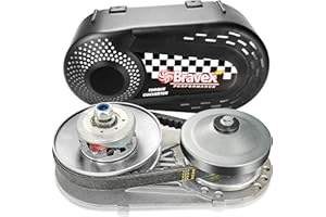 Bravex Torque Converter Go Kart Clutch Set 3/4" 10T 40/41 and 12T 35 Chain for Manco Comet TAV2 (30 Series)
