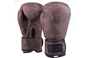 GINGPAI BOXING GINGPAI Guantes de boxeo, kickboxing, Sparring, boxeo y saco pesado para entrenamiento