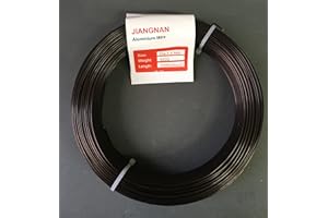 WWW.IRUNBONSAI.COM Alambre anodizado de alta calidad para bonsái, 1,5 mm de diámetro, rollo de 500 g, de la marca Jiangnan
