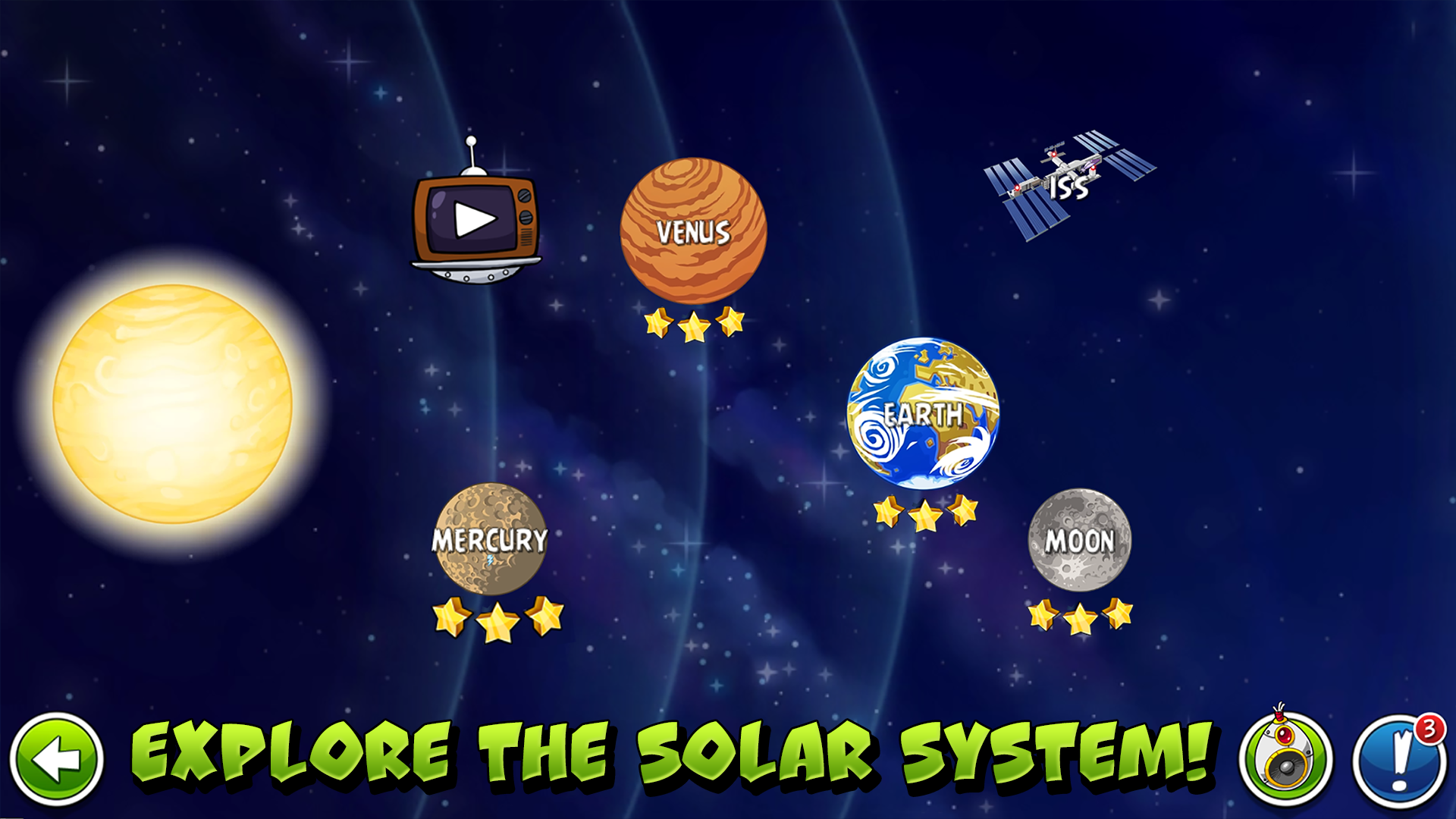 Angry Birds Space Screenshot
