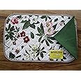 Novita !!! Tovaglietta Americana Trapuntata con 1 tovagliolo Fantasia Fiori Made in Italy!!!!!