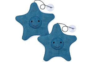 STAR SPLASH Scum Star Whirlpool Schaumabsorber Zweierpack - Wiederverwendbarer Ölabsorbierender Schwamm - Whirlpool Entschäumer für Whirlpool - Must Have Whirlpool Zubehör für Erwachsene und Kinder