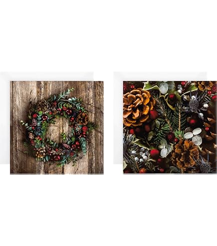Hallmark Assortimento di biglietti di Natale in scatola religiosa, presepe (40 biglietti e buste