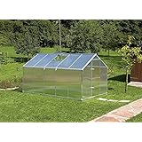 Gartentec Aluminium Gewächshaus Typ F2 - Typ F6 (Typ F5: 8,49 m²)