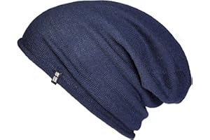 Enter the Complex® Leichte Merino Mütze, Einlagig Gestrickte Slouch Beanie, 100% Merino Wolle, Damen und Herren, Weitere Farben