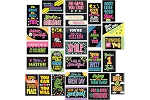 Youngever 300 Pack Motivational Quote Cards, 100 Unique Inspirational Designs Cards, Business Card Sized Encouragement Cards, Gifts for Employees, Thinking of You Gifts, Appreciation Cards