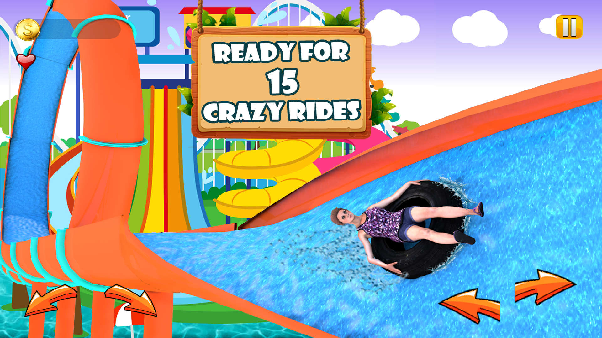 Water Slide Real Adventure 3D Ride Amazon.co.uk Apps & Games