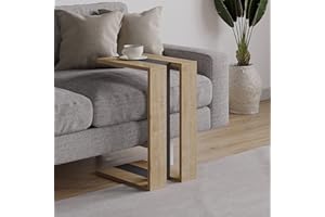 HOCUS PICUS C Table for Living Room Options - 57x40x30cm - Coffee Table - Side End Table by Hocuspicus (Oak - Anthracite)