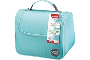 MAPED PICNIK MAPED - Bolsa Porta Alimentos - Colección Origins Familia - Capacidad para 6,3 Litros - Color Turquesa - Función Isotérmica para Mantener la Comida Fresca - Ideal para Guardar Recipientes y Botellas